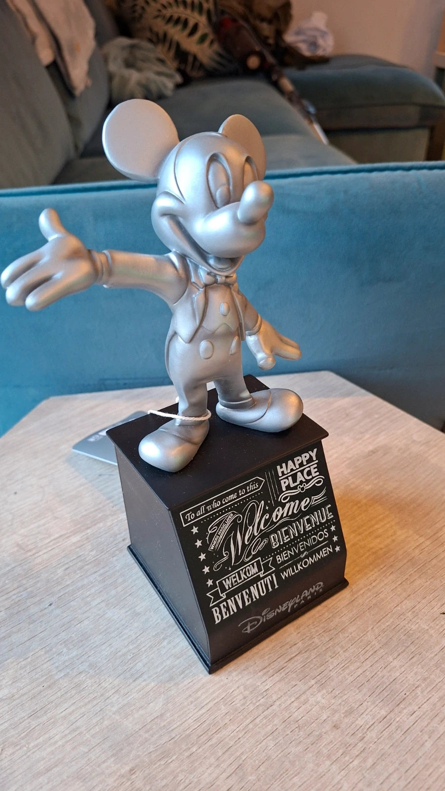 Figurine Mickey Bienvenue