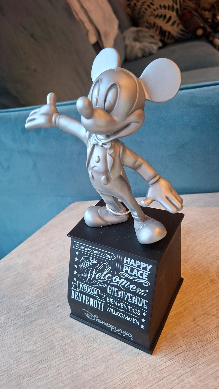 Figurine Mickey Bienvenue