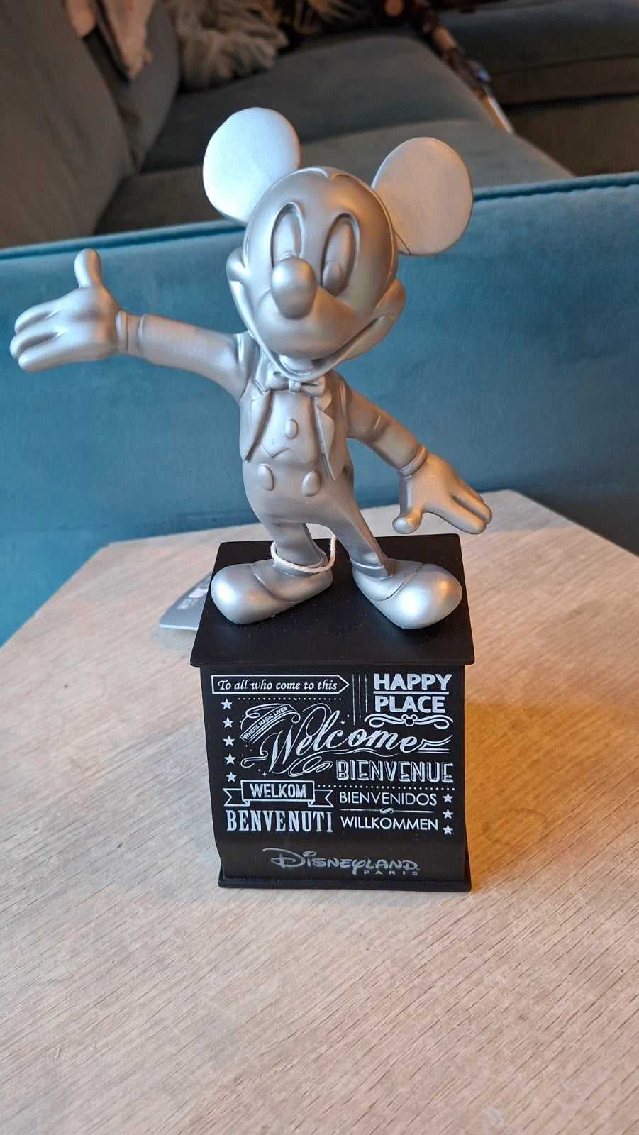 Figurine Mickey Bienvenue